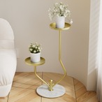 フラワーラック 室内 屋外 両用 鉄製プラントラック 多段 おしゃれネット人気 バルコニー用花台 観葉植物棚