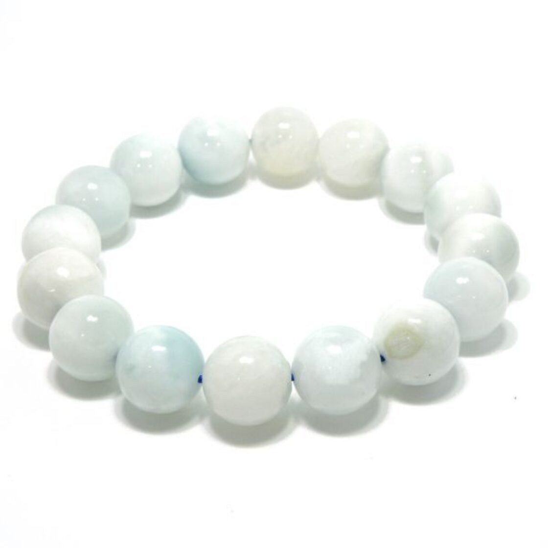 ≪特価品/限定≫天然石 アクセサリー ラリマー ブレスレット 14mm 内径 
