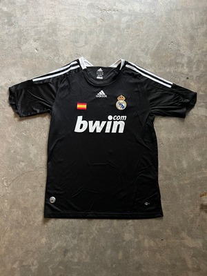 Real Madrid adidas アウェイユニフォーム ゲームシャツ L ブラック bwin