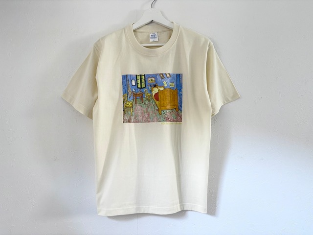 2018SS AFTER DARK "The bedroom" 6.2oz cotton T-shirt ARCHIVE REPRINTED EDITION【IVORY】
