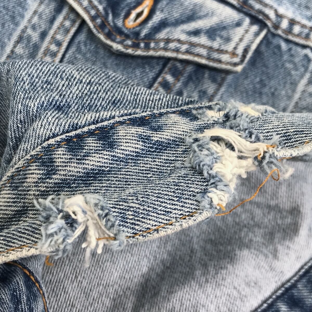 LEVI'S リーバイス 00年代 MEXICO製 70507 -0389 星条旗柄 バック