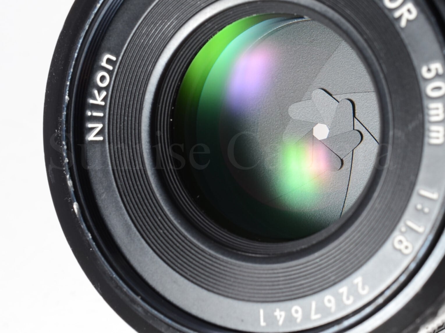 コピー：Nikon Ai-s Nikkor 50mm F1.8 パンケーキレンズ 整備済 ニコン