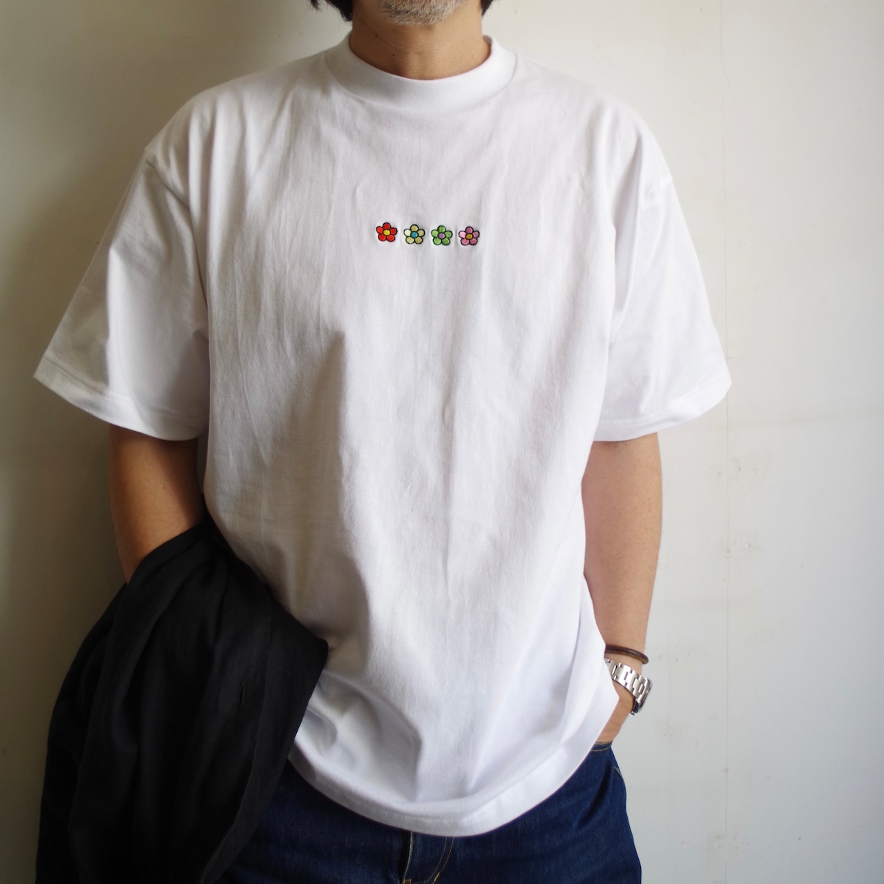 NICK GEAR Alignment Flower T-shirt