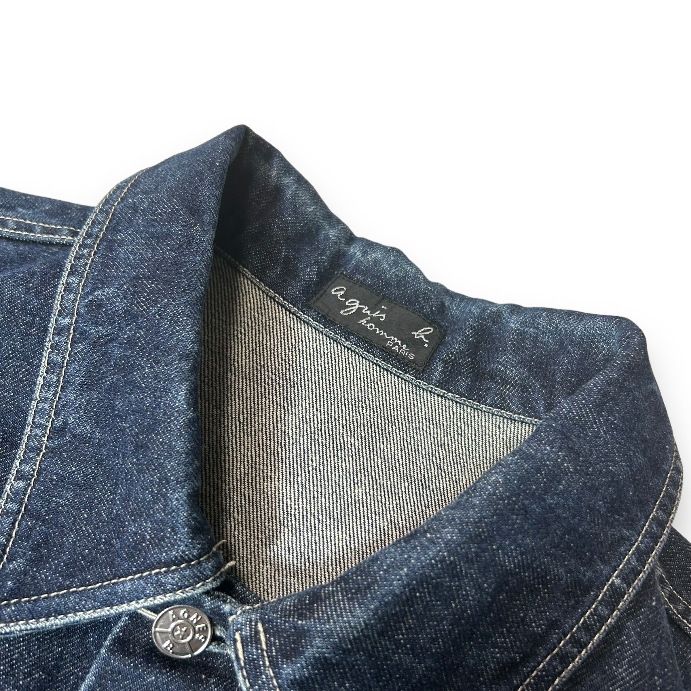 90's agnes b. homme denim jacket | RONGO RONGO Vintage