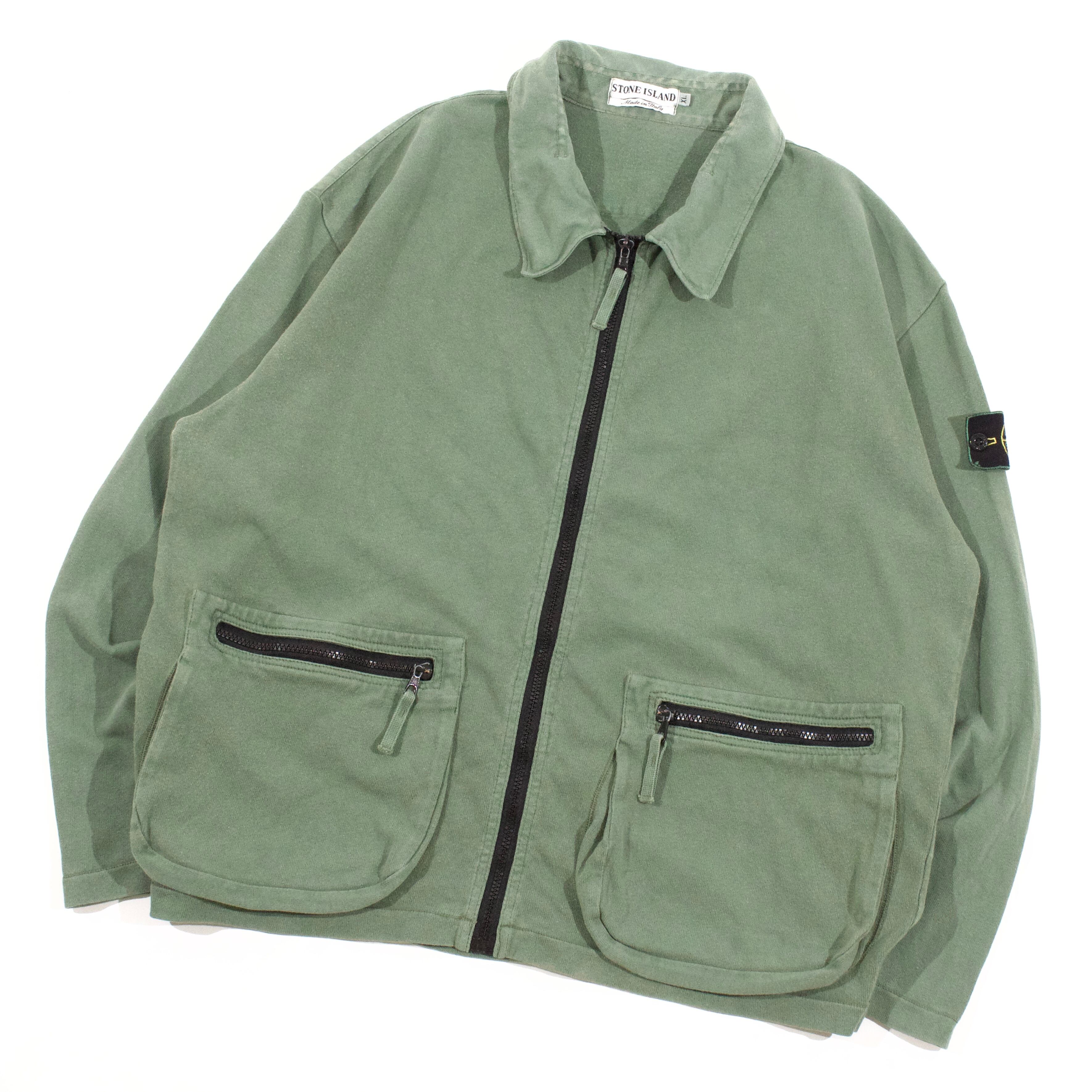 1995SS STONE ISLAND DOUBLE POCKET SWEAT SHIRT | PLAIRE 1995SS STONE ISLAND DOUBLE POCKET SWEAT SHIRT | PLAIRE