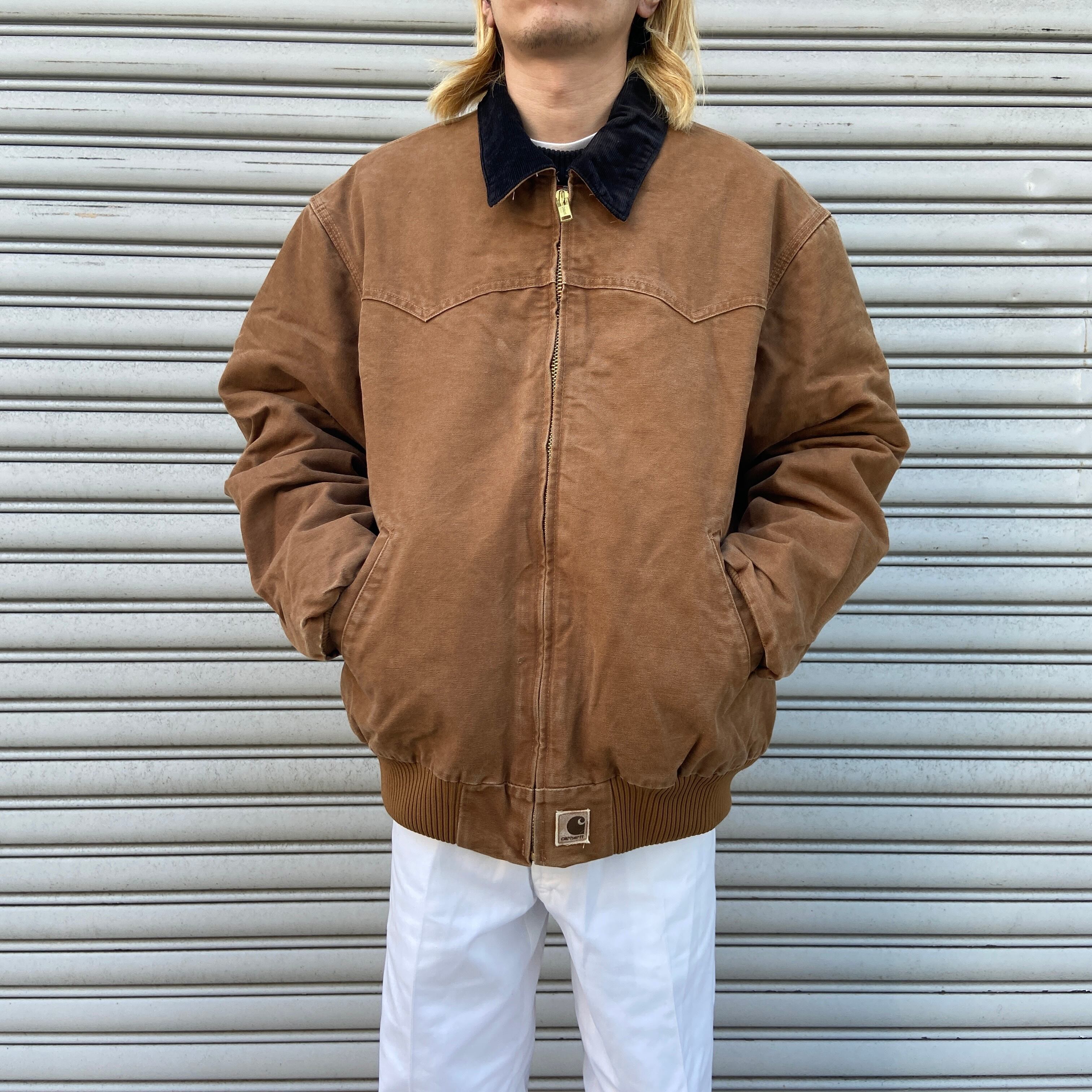 Carhartt カーハート サンタフェ ジャケット ダック ベージュ XL