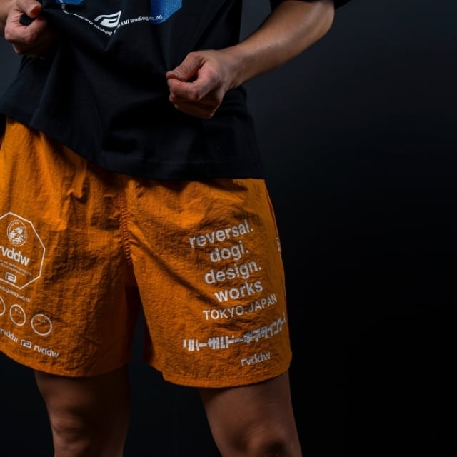reversal】MULTI LOGO NYLON SHORTS ナイロンショーツ【rvddw