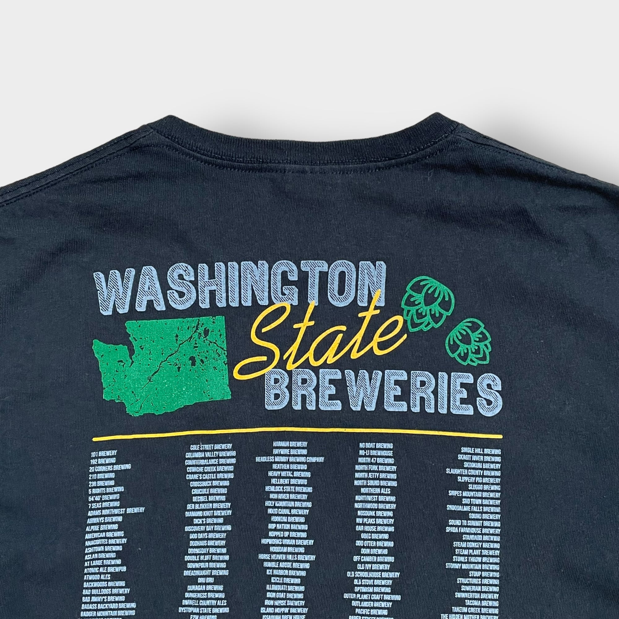 DELTA】プリント ロゴ Tシャツ バックプリント Washington Beer Lovers ...