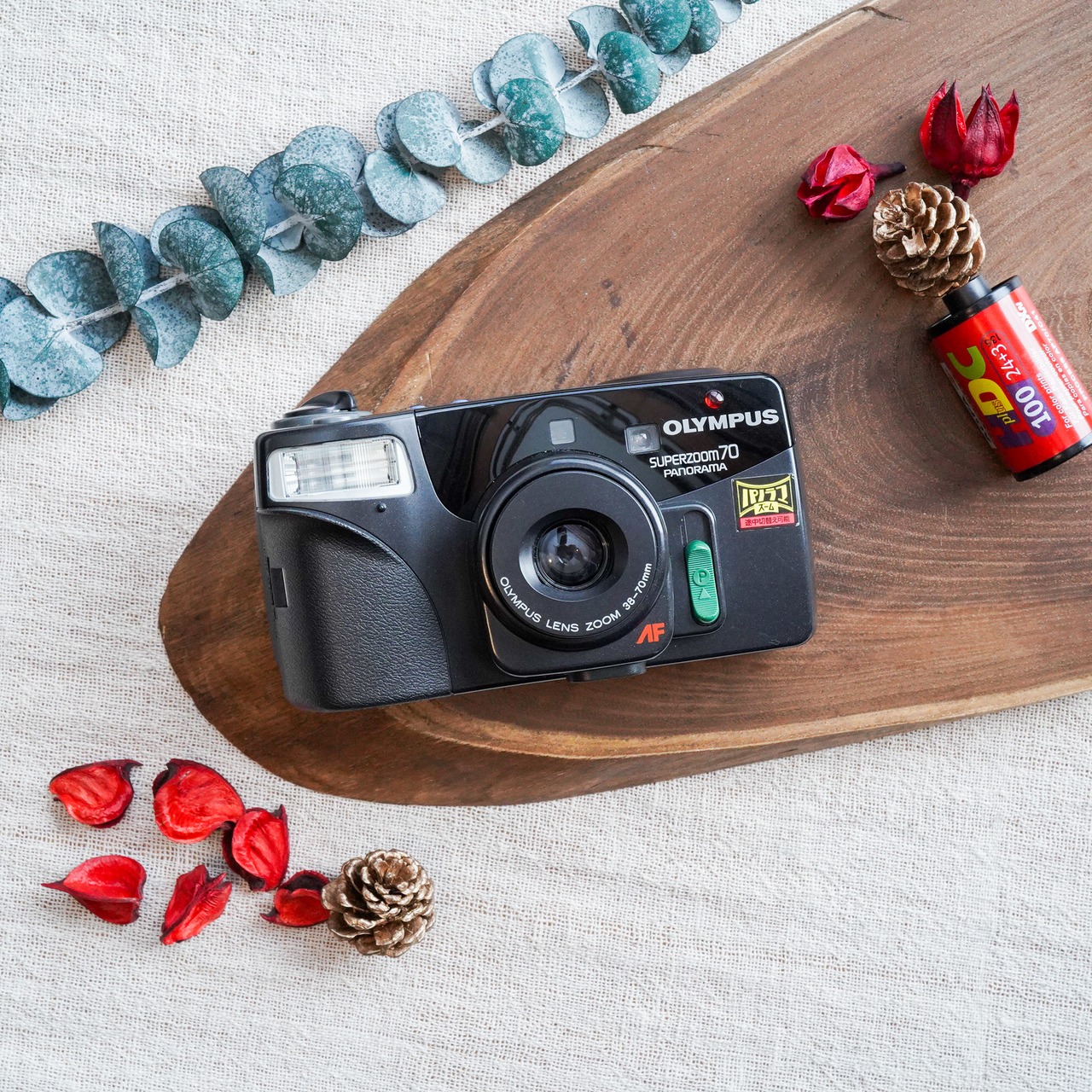 【完動美品】Olympus superzoom70　優秀なコンパクトフィルムカメラ