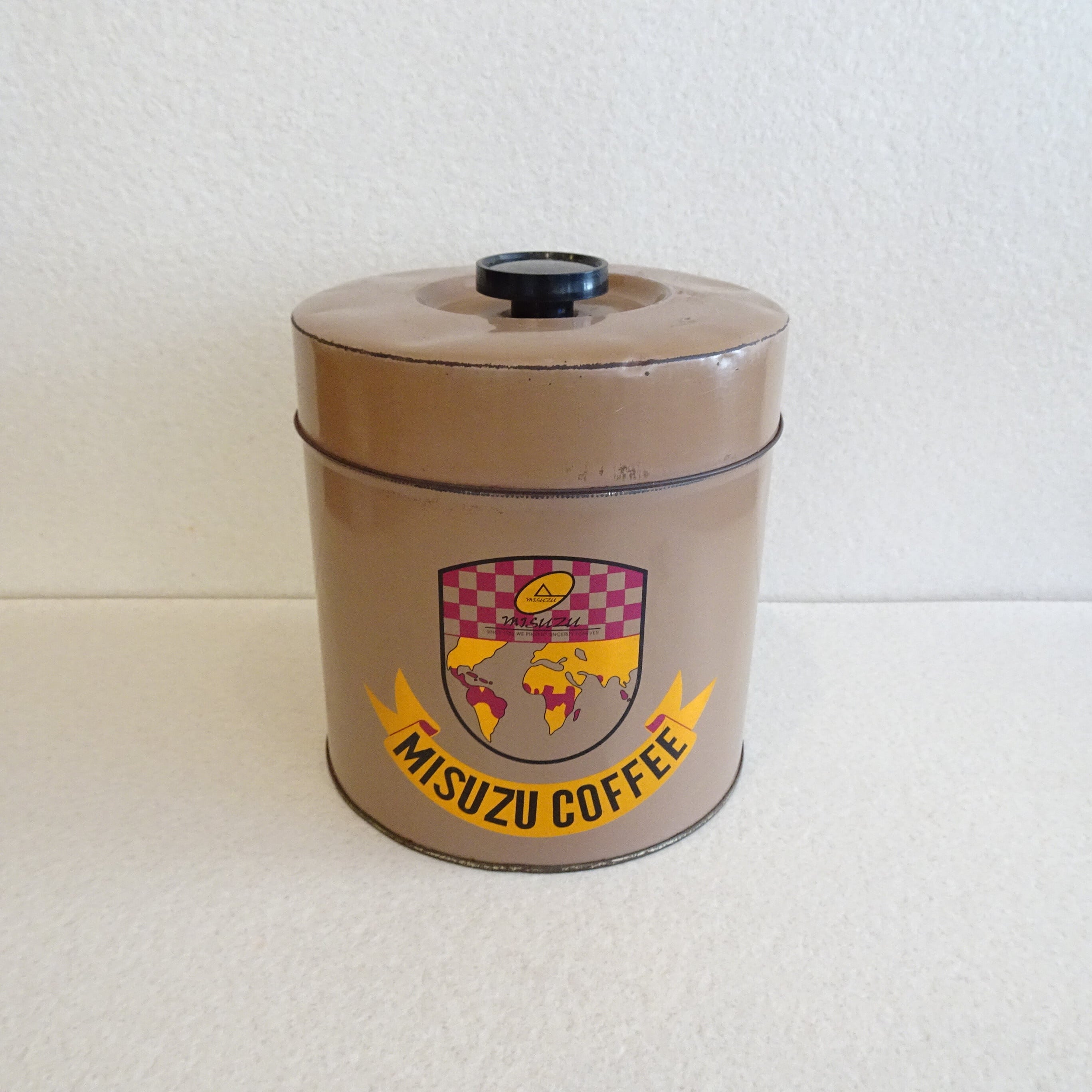 珈琲豆のヴィンテージキャニスター缶 | 純喫茶家具の村田商會