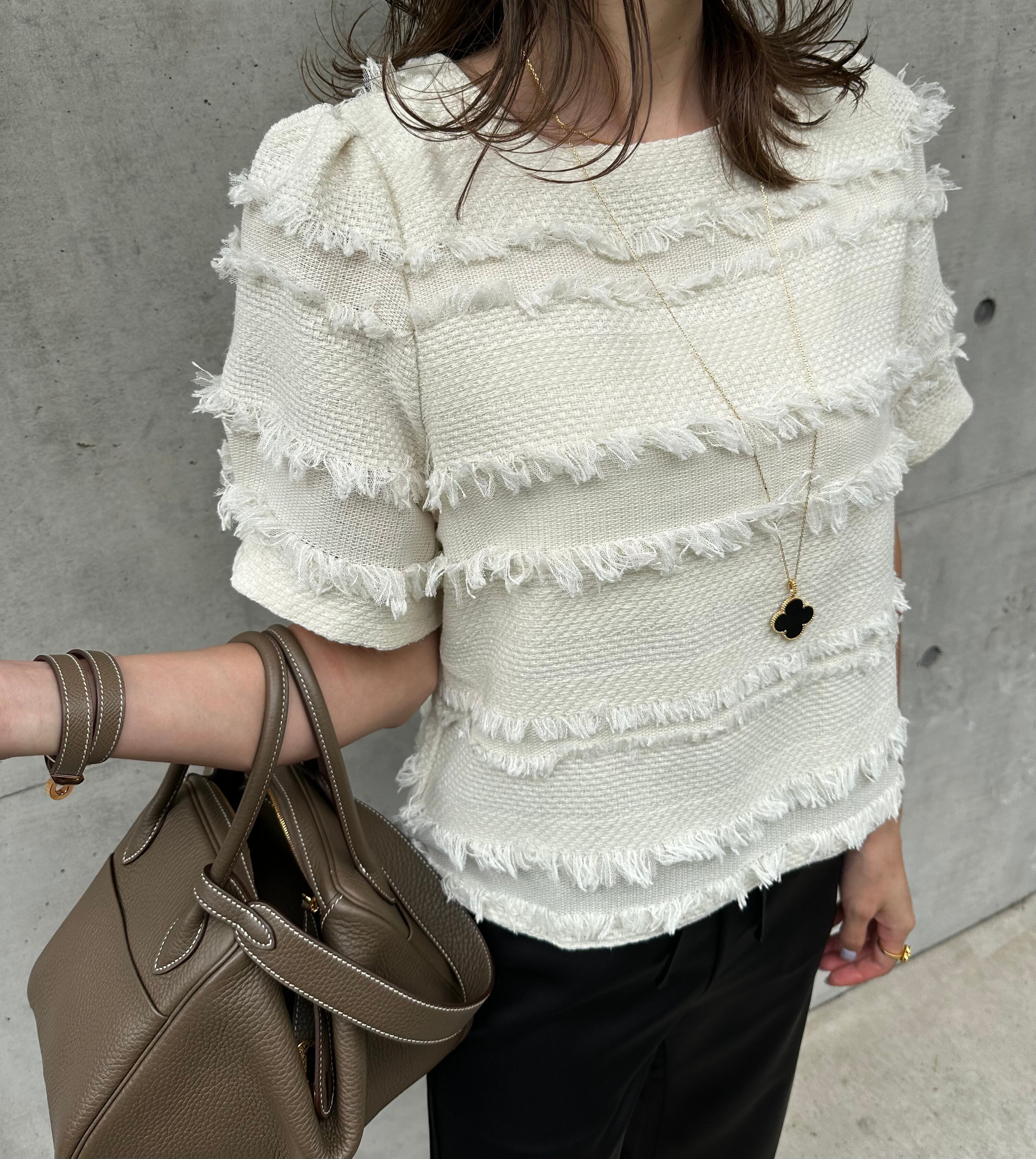 ◆予約◆ツイードデザイントップス(ご注文から1-2週間程でお届け)