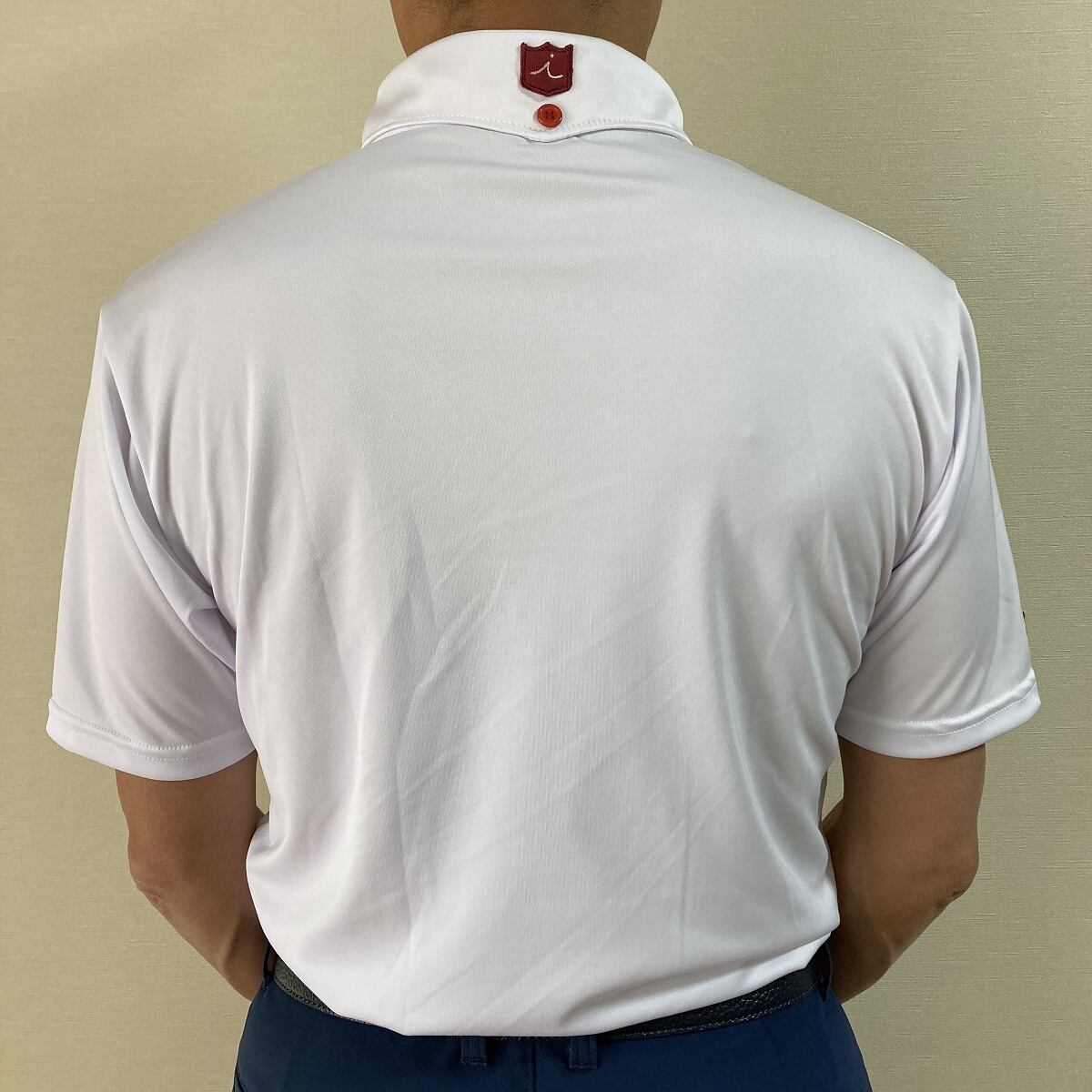 Iliac Golf Shirts/ THE SOLID SERIES: WHITE/ ｲﾘｱｯｸ ｺﾞﾙﾌ ｼｬﾂ ｿﾘｯﾄﾞ