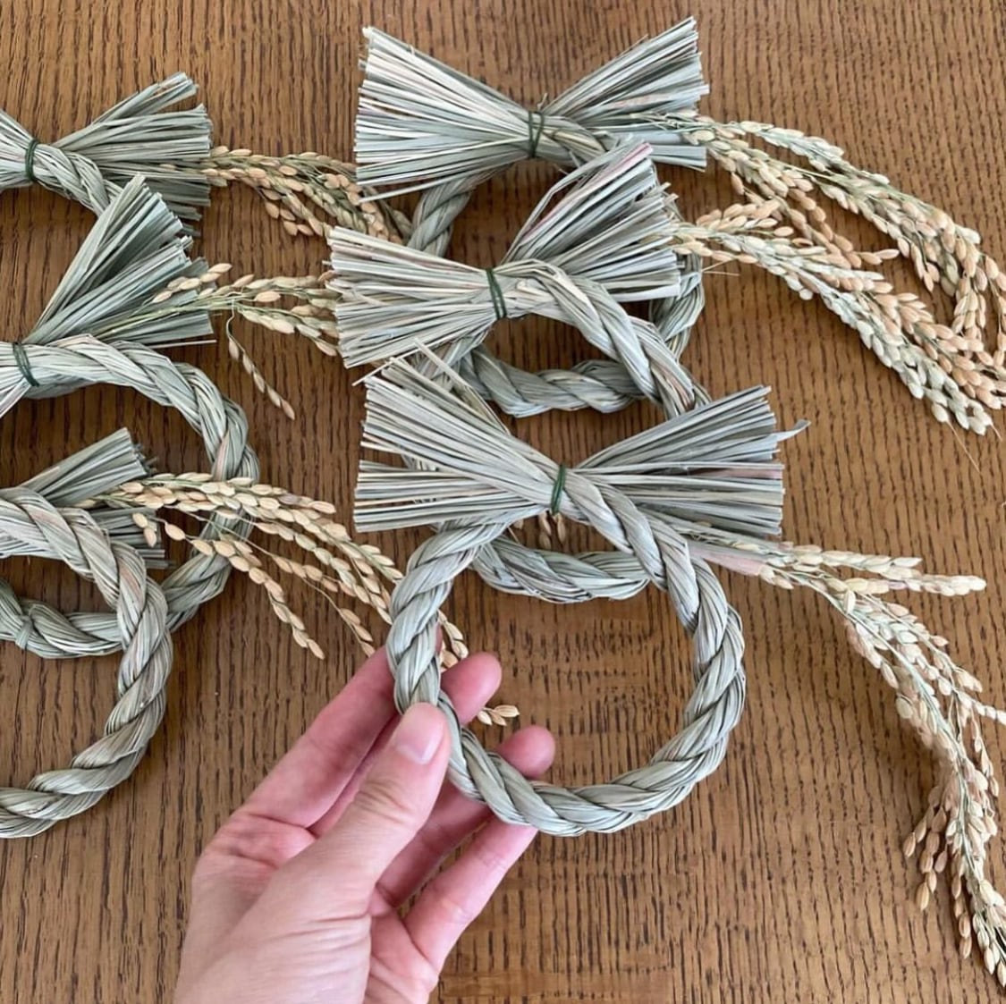 お正月しめ縄飾り資材セット