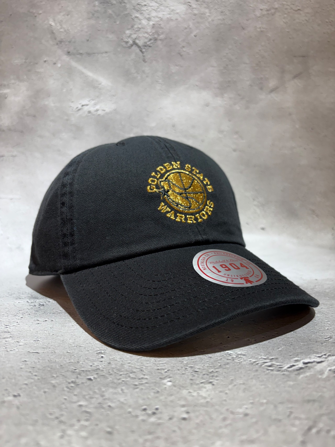 Mitchell&Ness/ミッチェルアンドネス NBA ゴールデンステート・ウォリアーズ キャップ ブラック