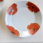 村田菜穂美  『アネモネパスタ皿 23cm』［2104130000331］