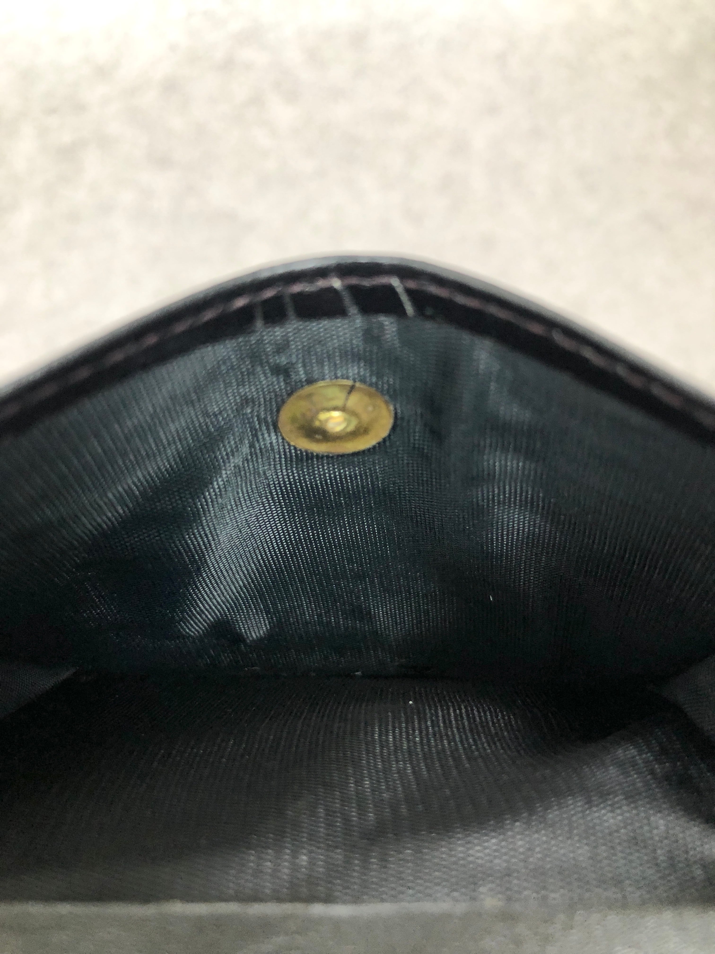 CELINE セリーヌ 財布 ブラック ホースビット レザー コンパクト