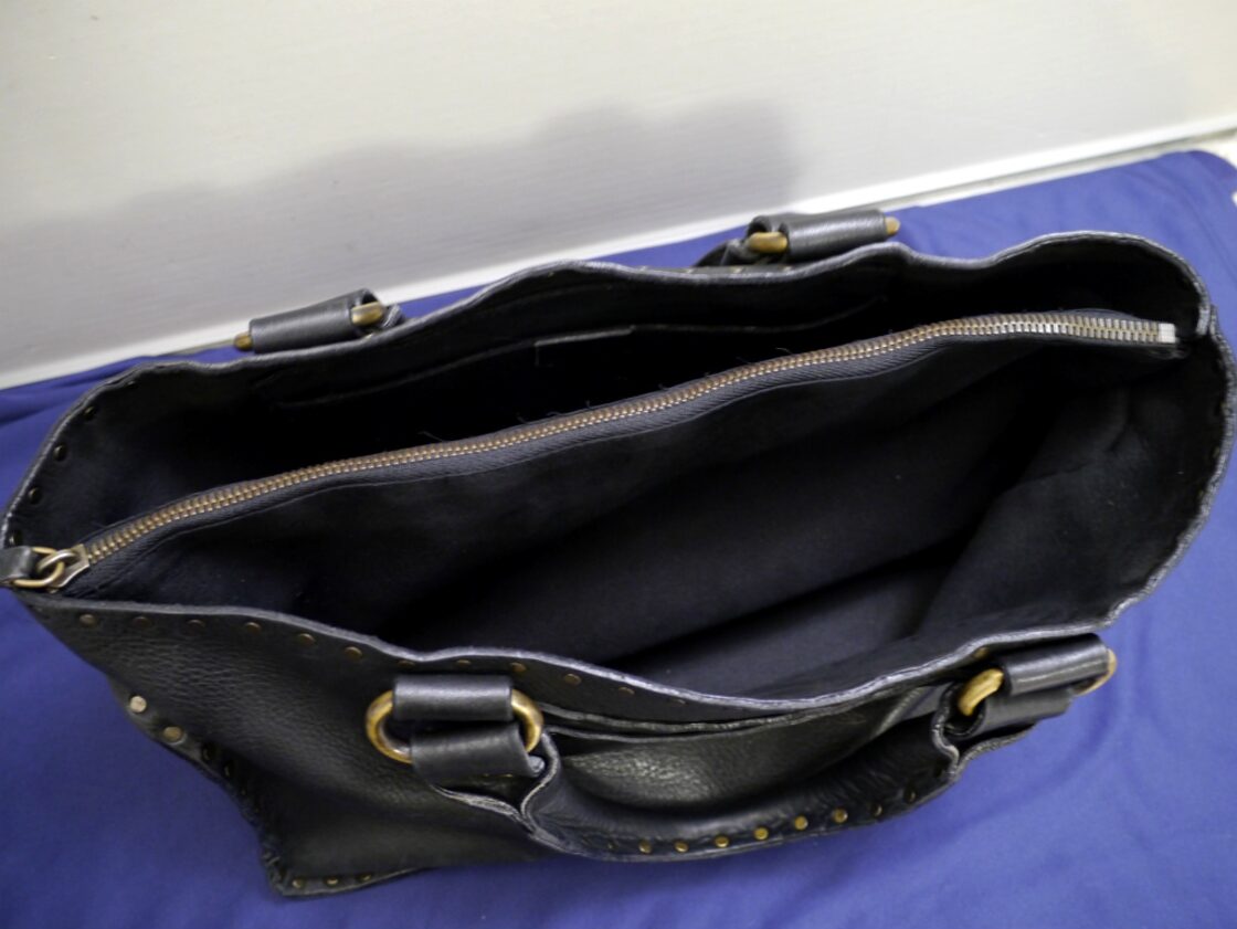 美品◇CELINE セリーヌ ブギーバッグ スタッズデザイン レザー トート 