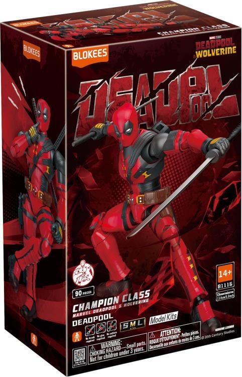 プラモ】BLOKEES Deadpool & Wolverine Champion Class CC04 Deadpool