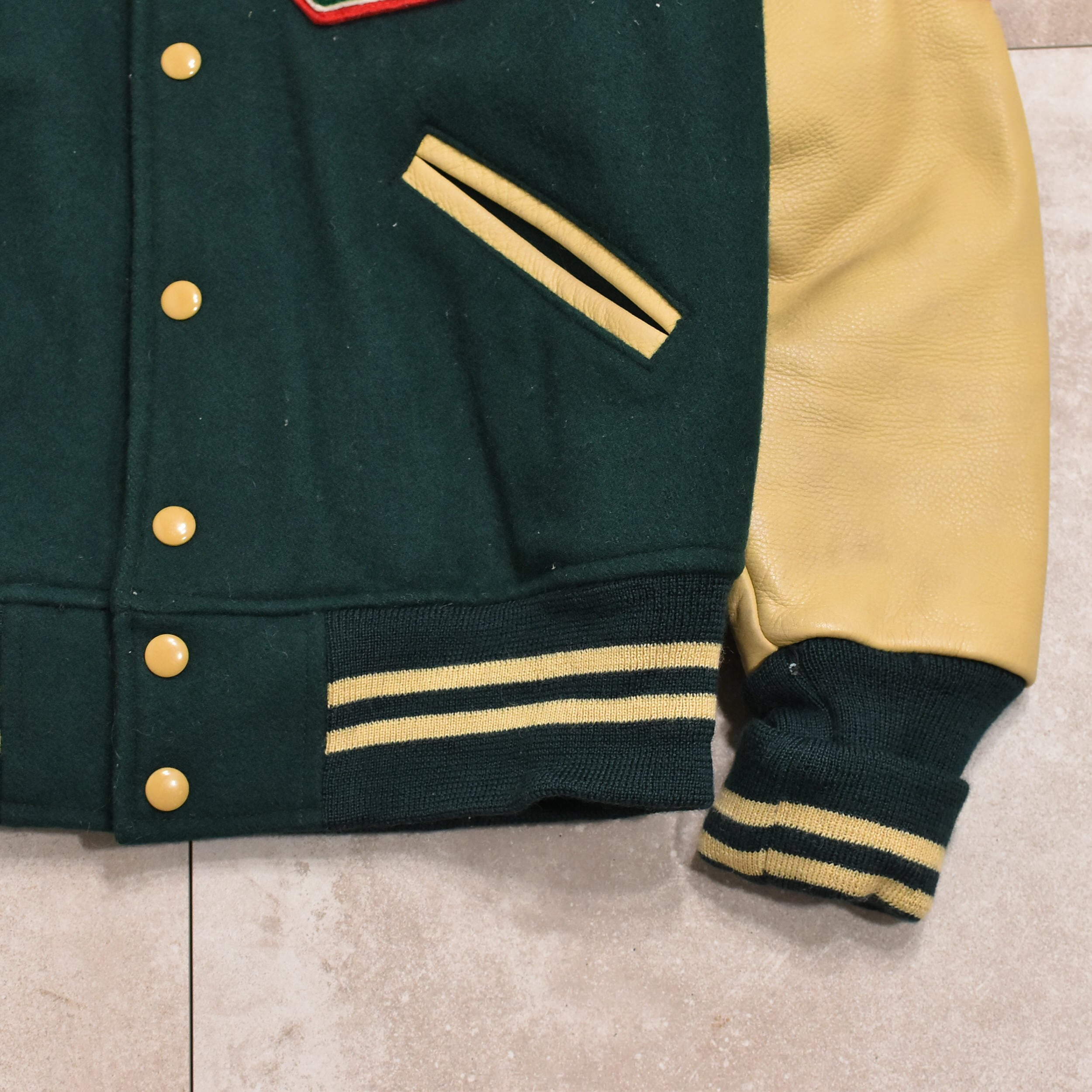 80s Jp vtg WASEDA university varsity jkt | 古着屋 grin days 80s Jp vtg WASEDA university varsity jkt | 古着屋 grin days