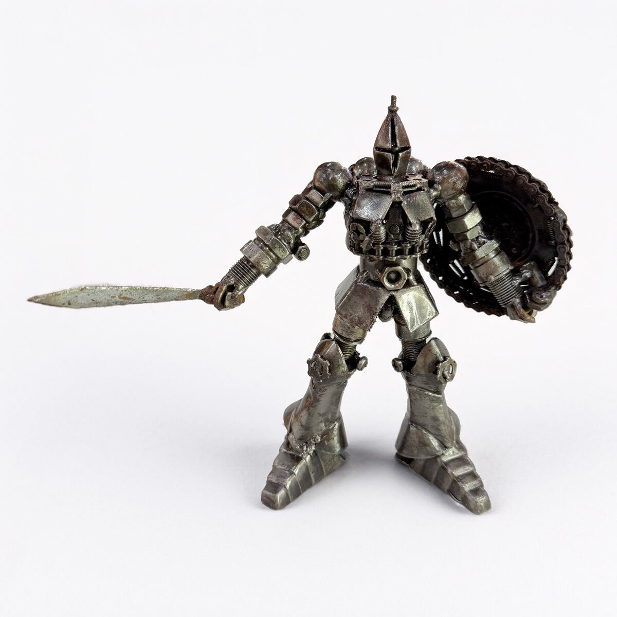 KO_ 0114] Recycle Metal Art Made in Thailand 廃材 スクラップメタル