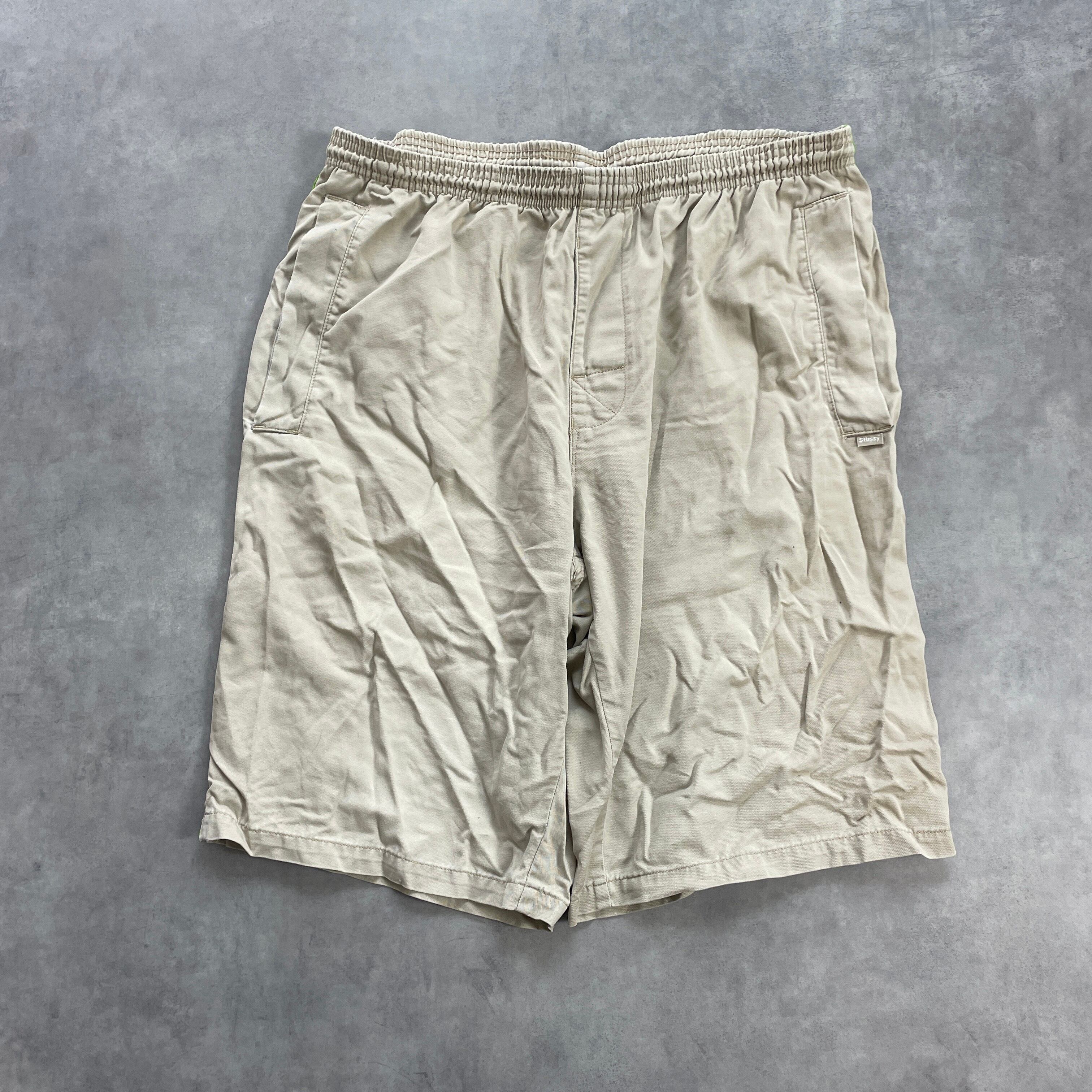 90s OLD STUSSY 紺タグ チノショーツ ハーフパンツ