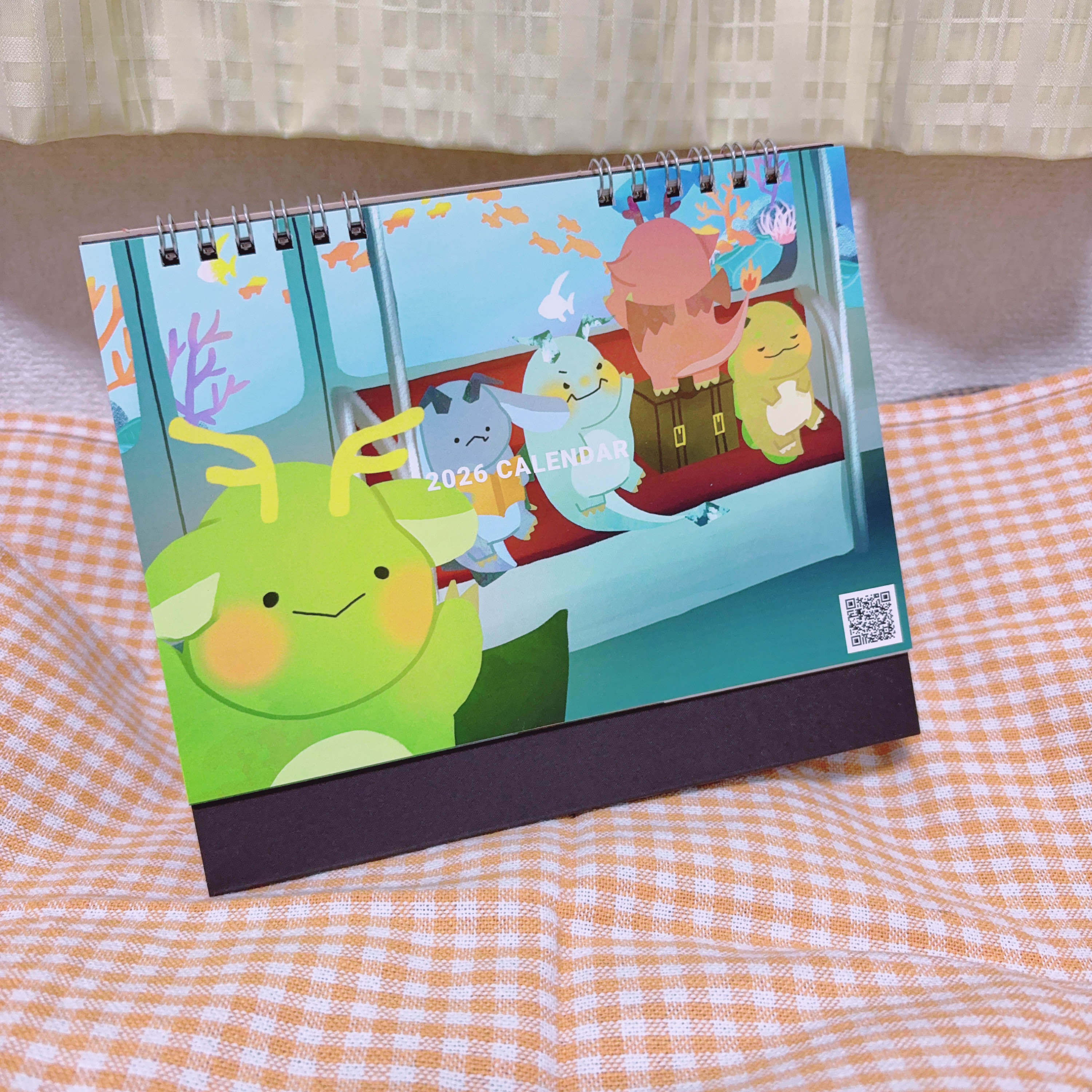 スパイラルカレンダー 牛のイラスト カレンダー】ドラゴンたちとみんなのカレンダー～2026～ | きょうのこ