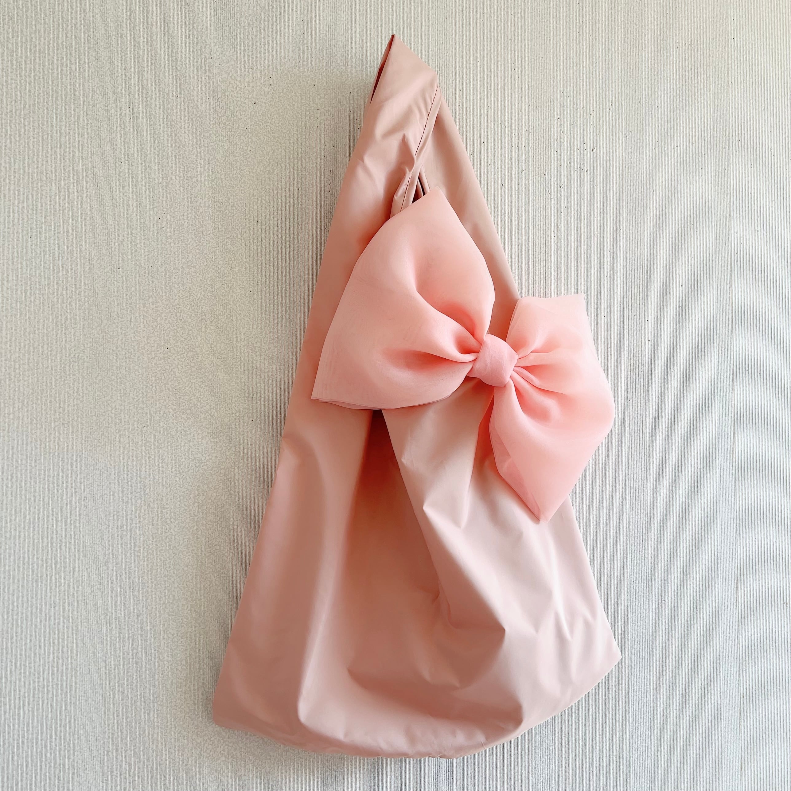 <アウトレット>ショッピングリボンバッグ~iikanjinoPINK~