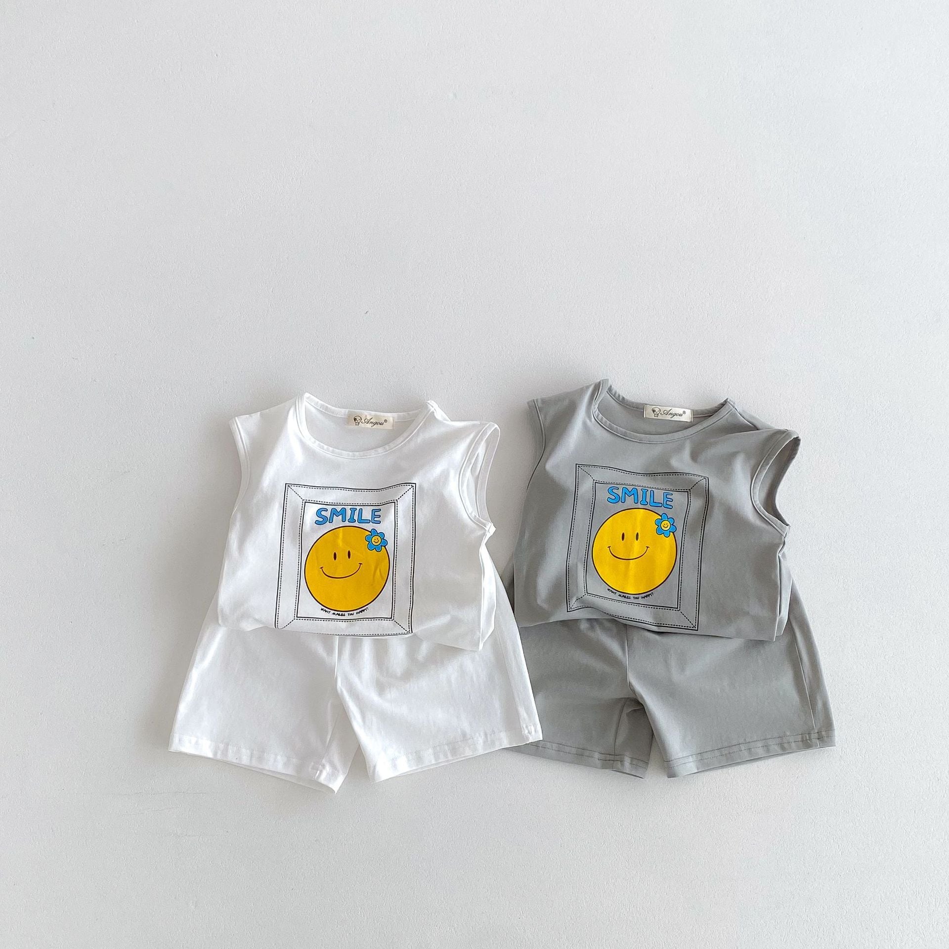 【BABY&KID】夏服 笑顔セットアップス