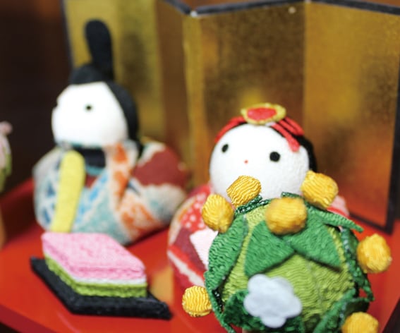 桃の節句】おじゃみお雛様 | 和雑貨の店「京ぜんび」