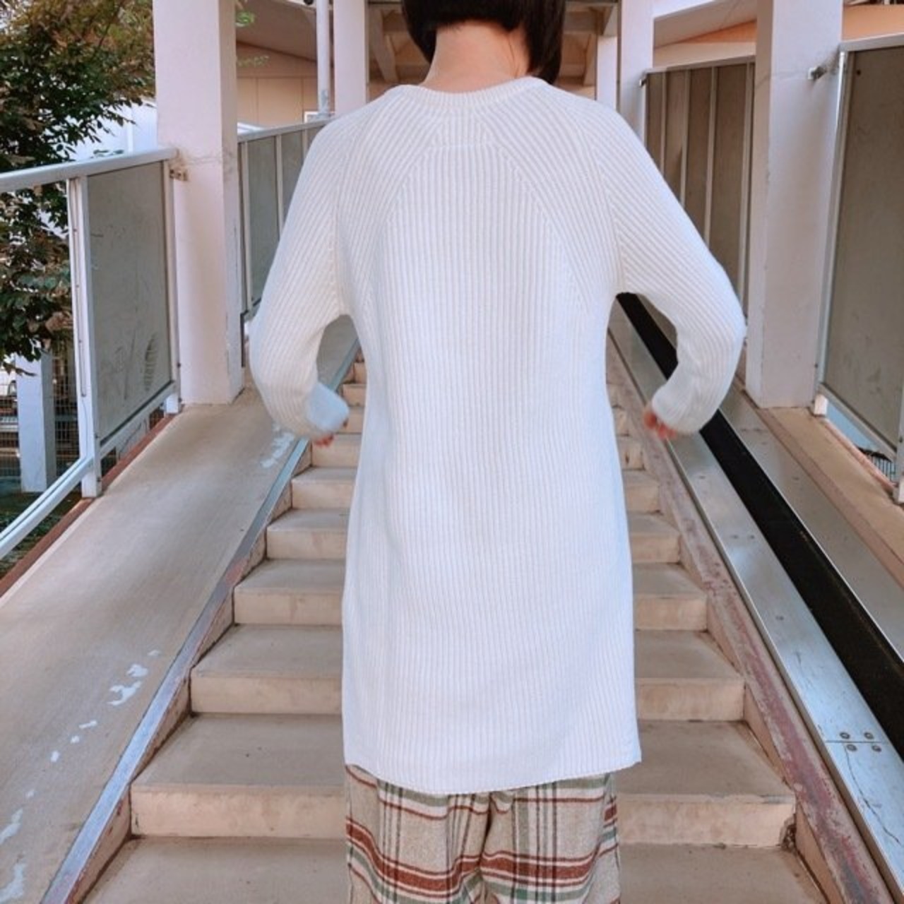 Universal tissu　ペンギンニット　オフホワイト【送料無料】【SALE】