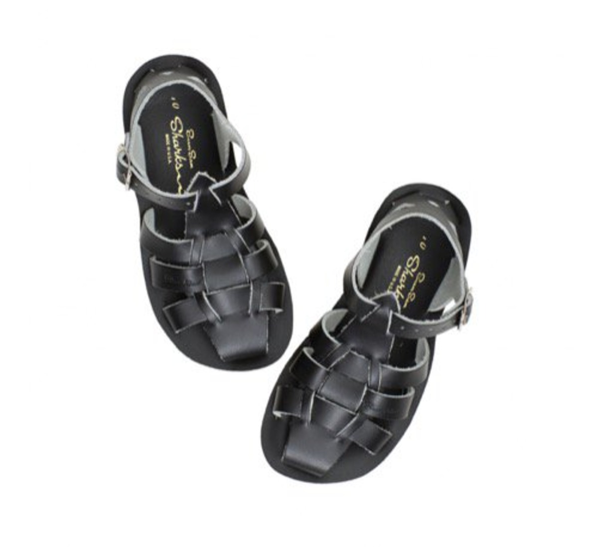 Salt Water Sandals shark /Black | Littowa