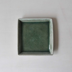 Ivy Pottery 山下智子 quad M jaspergreen （012）