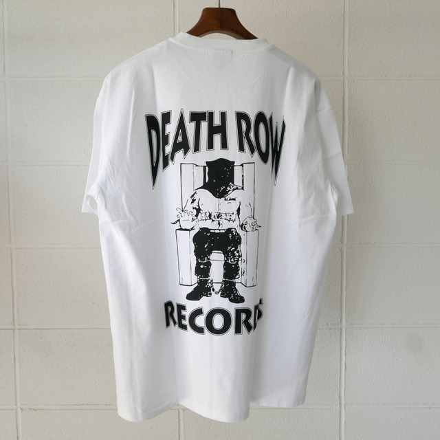 WACKOMARIA DEATH ROW RECORDS WASHED HEAVY WEIGHT CREW NECK T-SHIRT