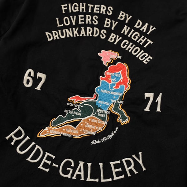 RUDE GALLERY】ルードギャラリー NUDE MAP VIETNAM JACKET ＜ART WORK