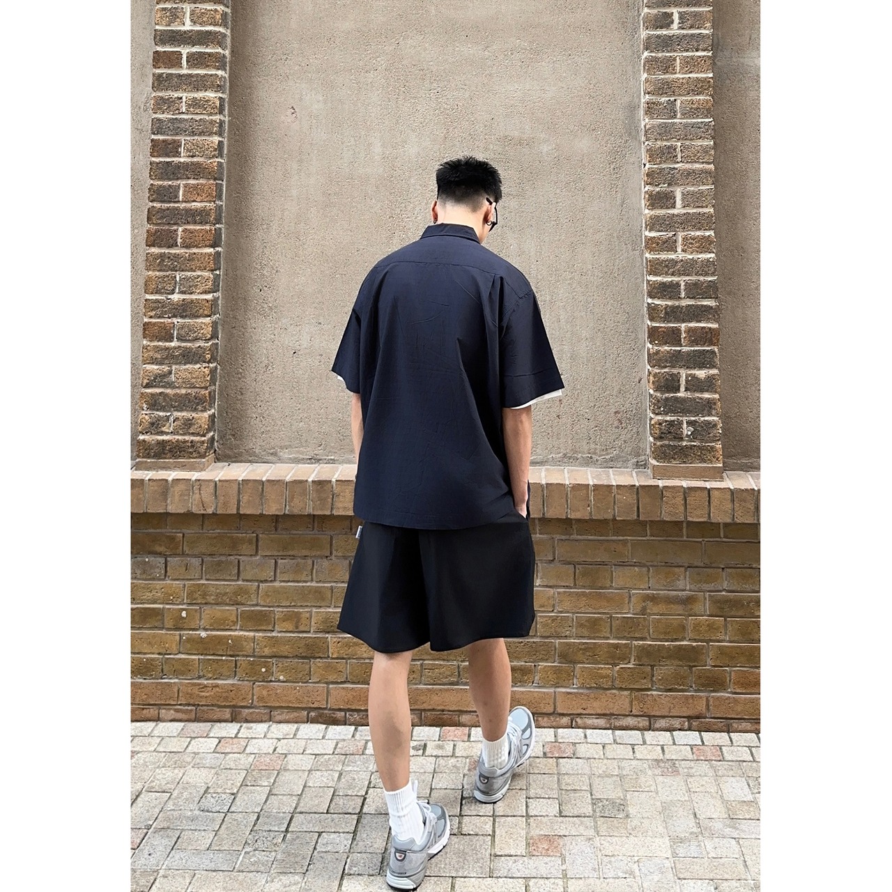 Batterup Deep Navy Utility Box Shirt – ディープネイビー ユーティリティボックスシャツ