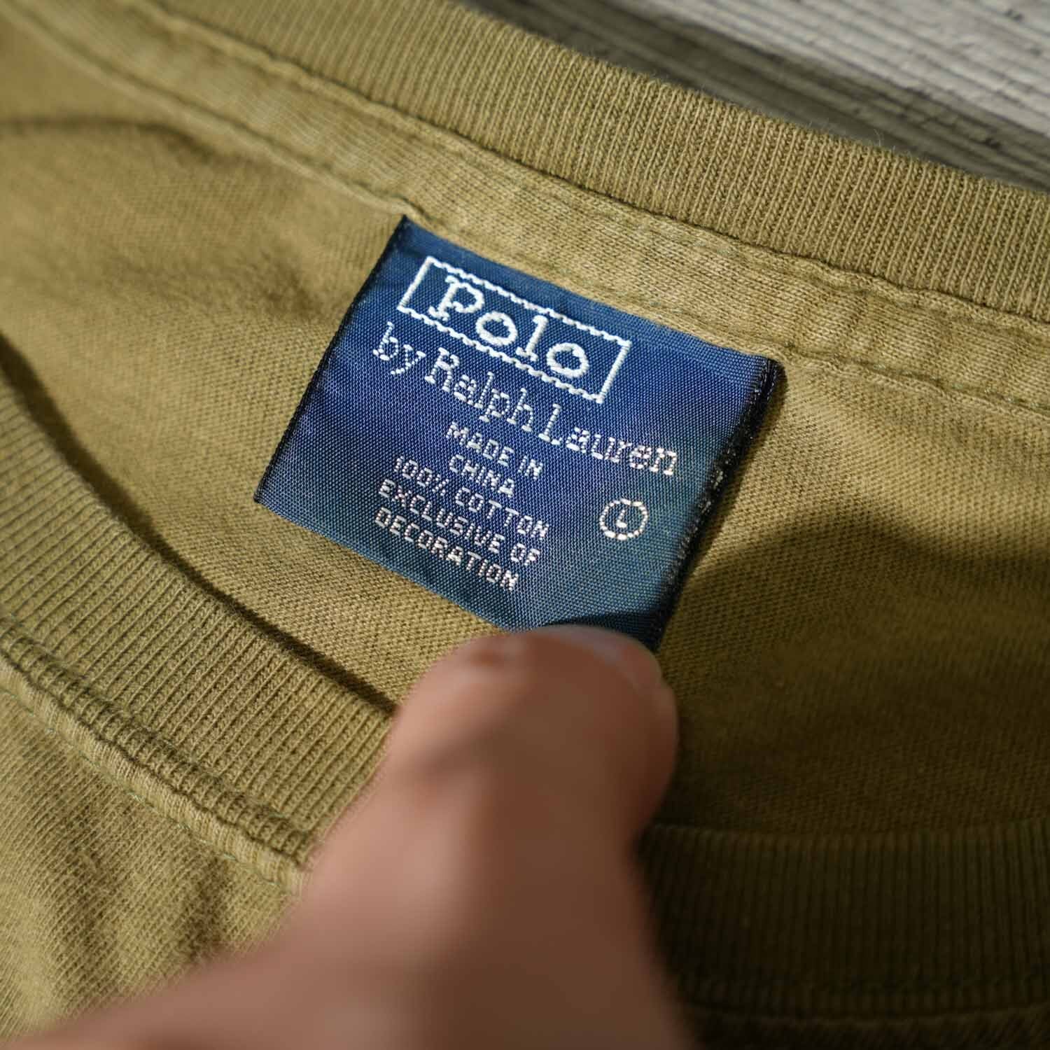 古着 2980円コーナー】90s Polo by Ralph Lauren ワンポイント ポロ
