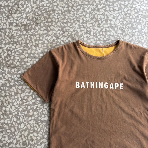 A Bathing ape / reversible ls T-shirt size M