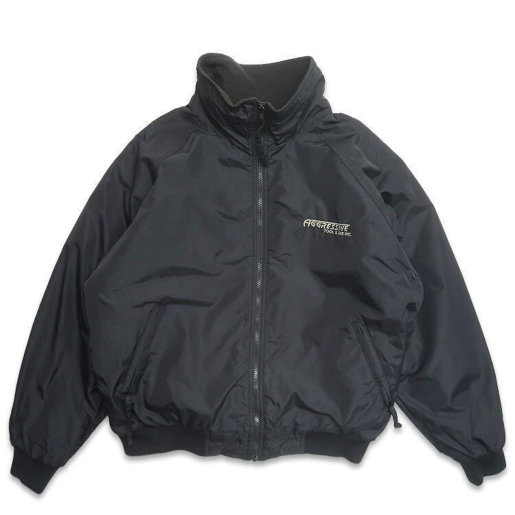 古着 90年代 PORT AUTHORITY 企業ロゴ 裏地フリース ナイロン