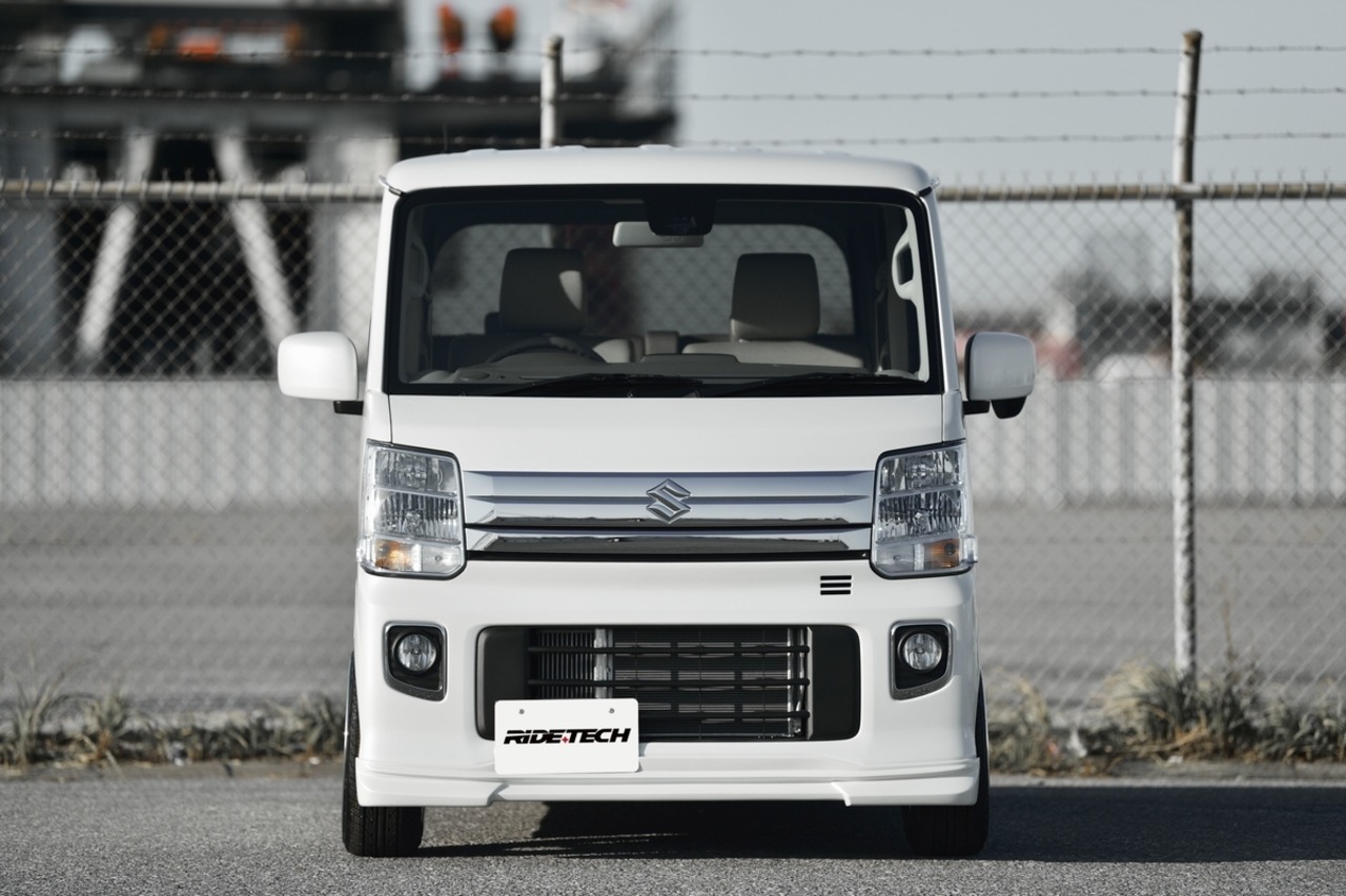 エブリイDA17用フロントハーフエアロ | RIDE+TECH 