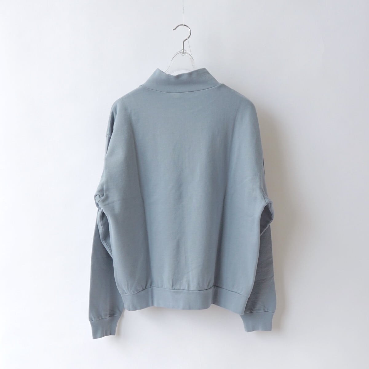 AURALEE/オーラリー・SUPER HIGH GAUGE HALF ZIP P/O | a flat shop