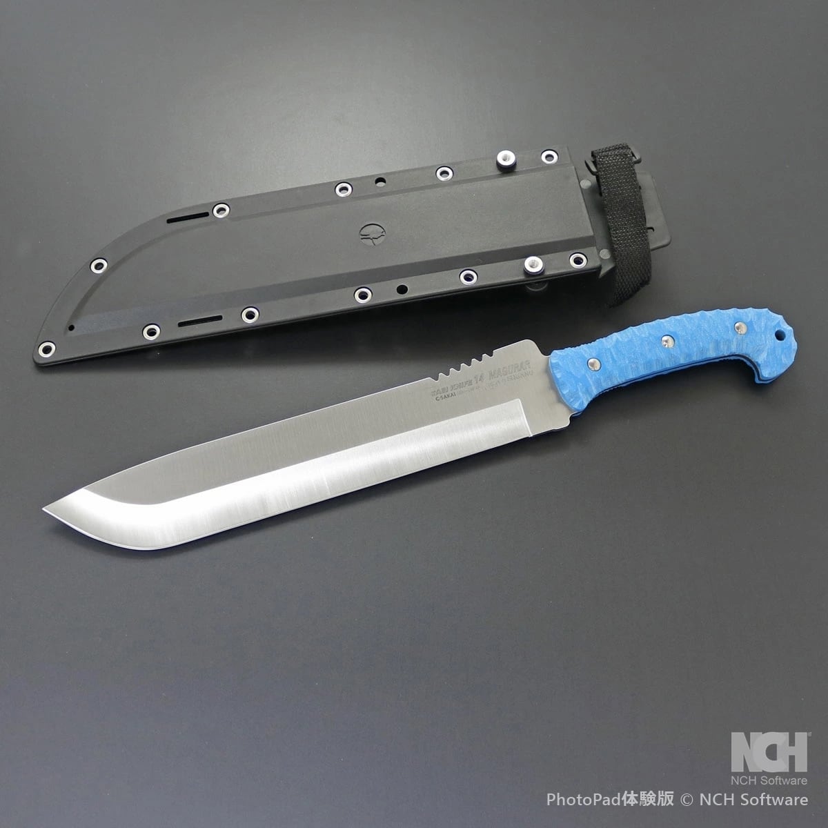 KC-706 関兼常 源兼正 口金付 黒合板柄 牛刀 全長470×刃渡330mm | 岐阜