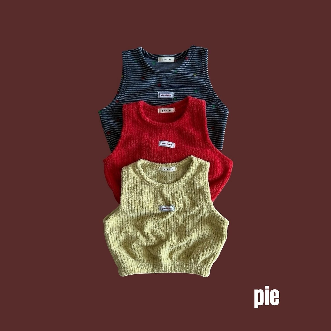 PIE［取寄］biyong layered vest 26winter