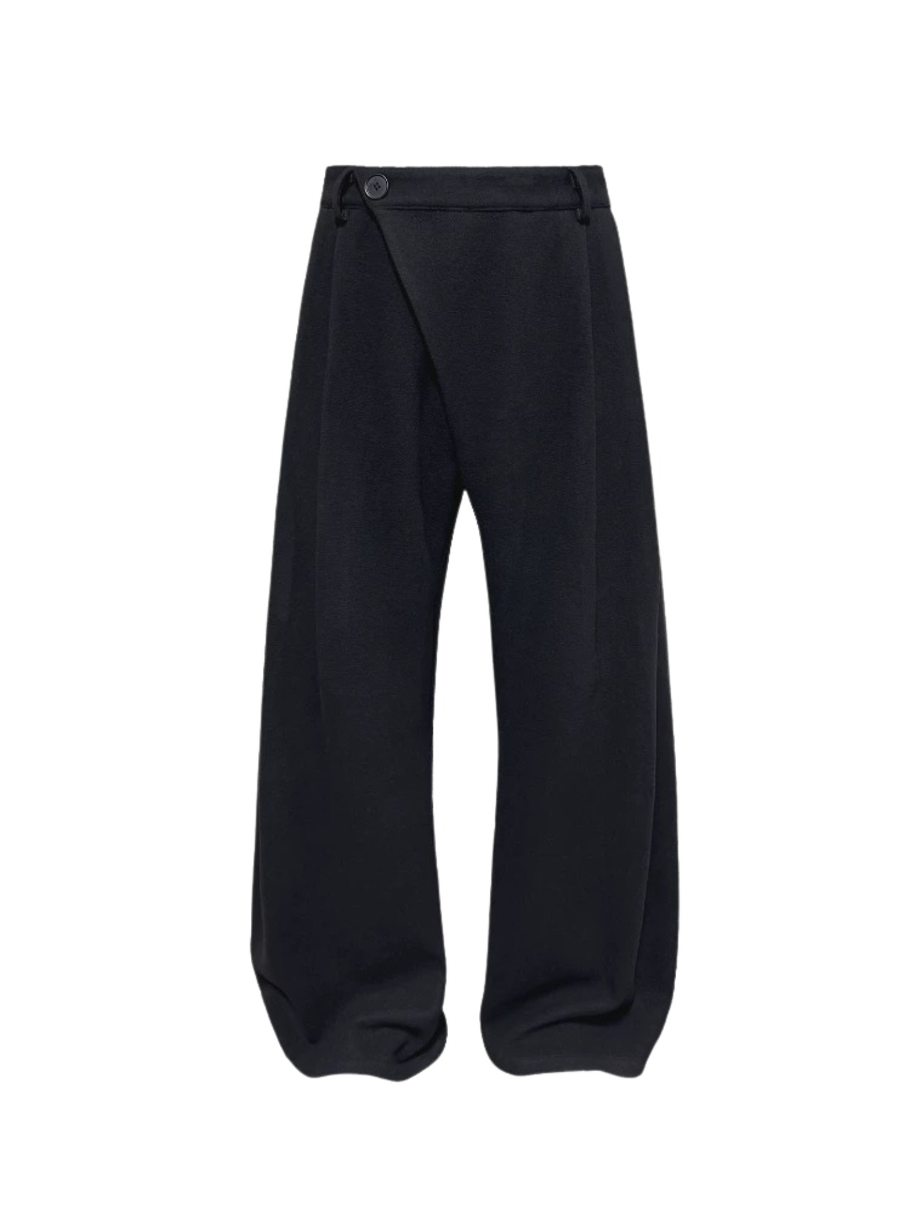 JCAESAR STUDIO Wool Asymmetric Pleated Trousers
