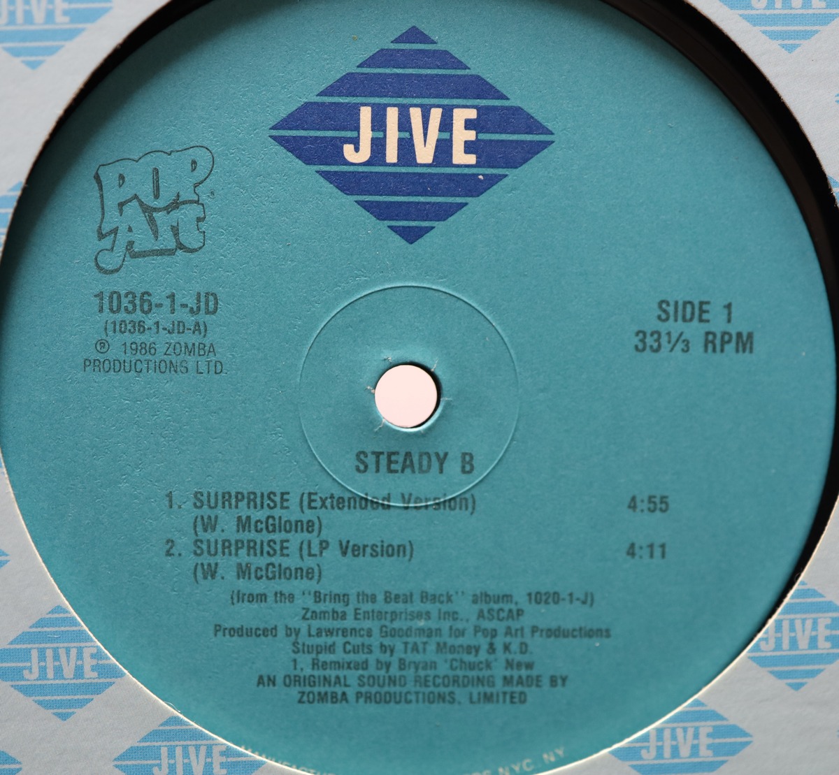 【12inch】Steady B / Surprise / Get Physical | COMPACT DISCO ASIA