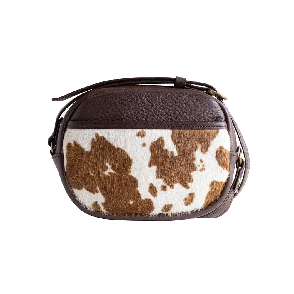 丸型ショルダーバッグ (ハラコ) 【ma-01sch】