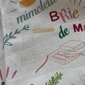 フランス雑貨 【Fromage et Regions チーズと産地】キッチンクロス ティータオル COUCKE クーケ フランス 綿100% コットン トルション キッチン ふきん クロス チーズ ティータオル 雑貨 キッチン フランス お土産 インテリア リネン ギフト