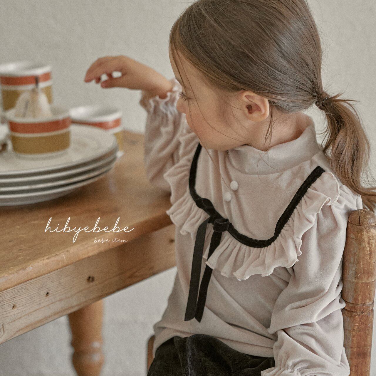 【ご予約】hi bye bebe 24aw / Stella Beloa T-shirt