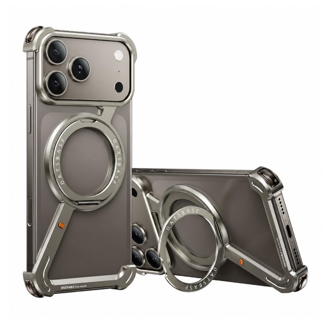 ■iPhone 18 Pro/18 Pro Max■ Z-Shaped Aluminum Phone Case / Z-シェイプ アルミニウム スマホケース
