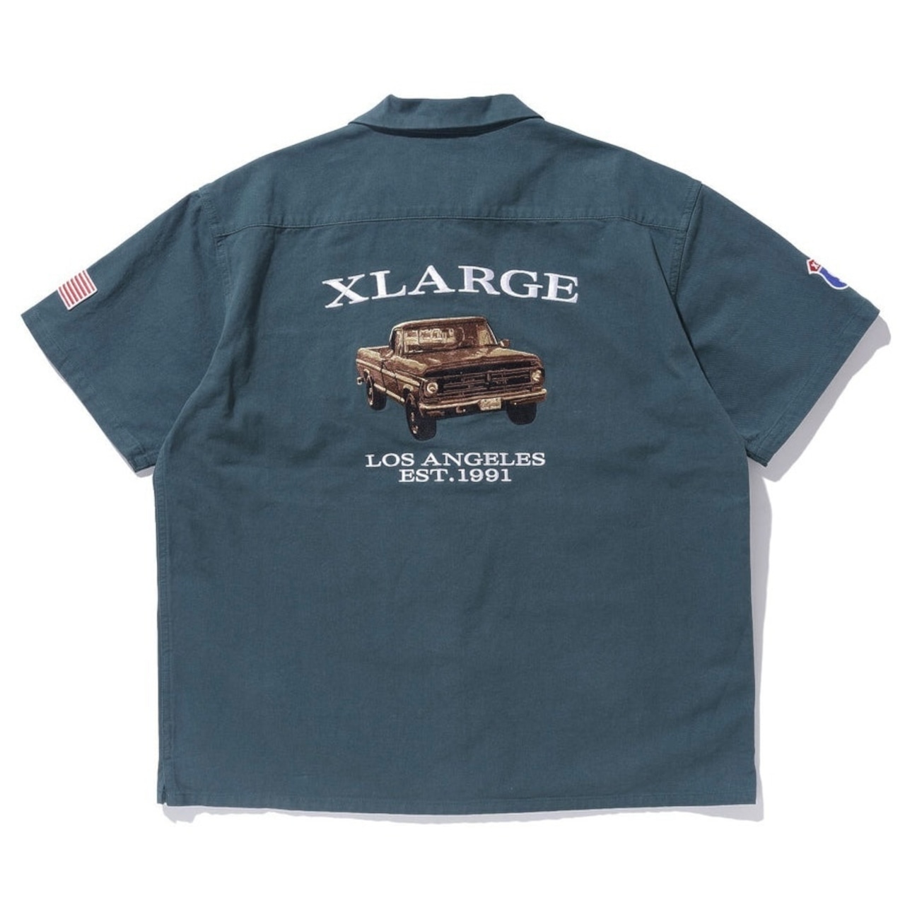 【XLARGE】OLD PICK UP TRUCK S/S WORK SHIRT 【エクストララージ】