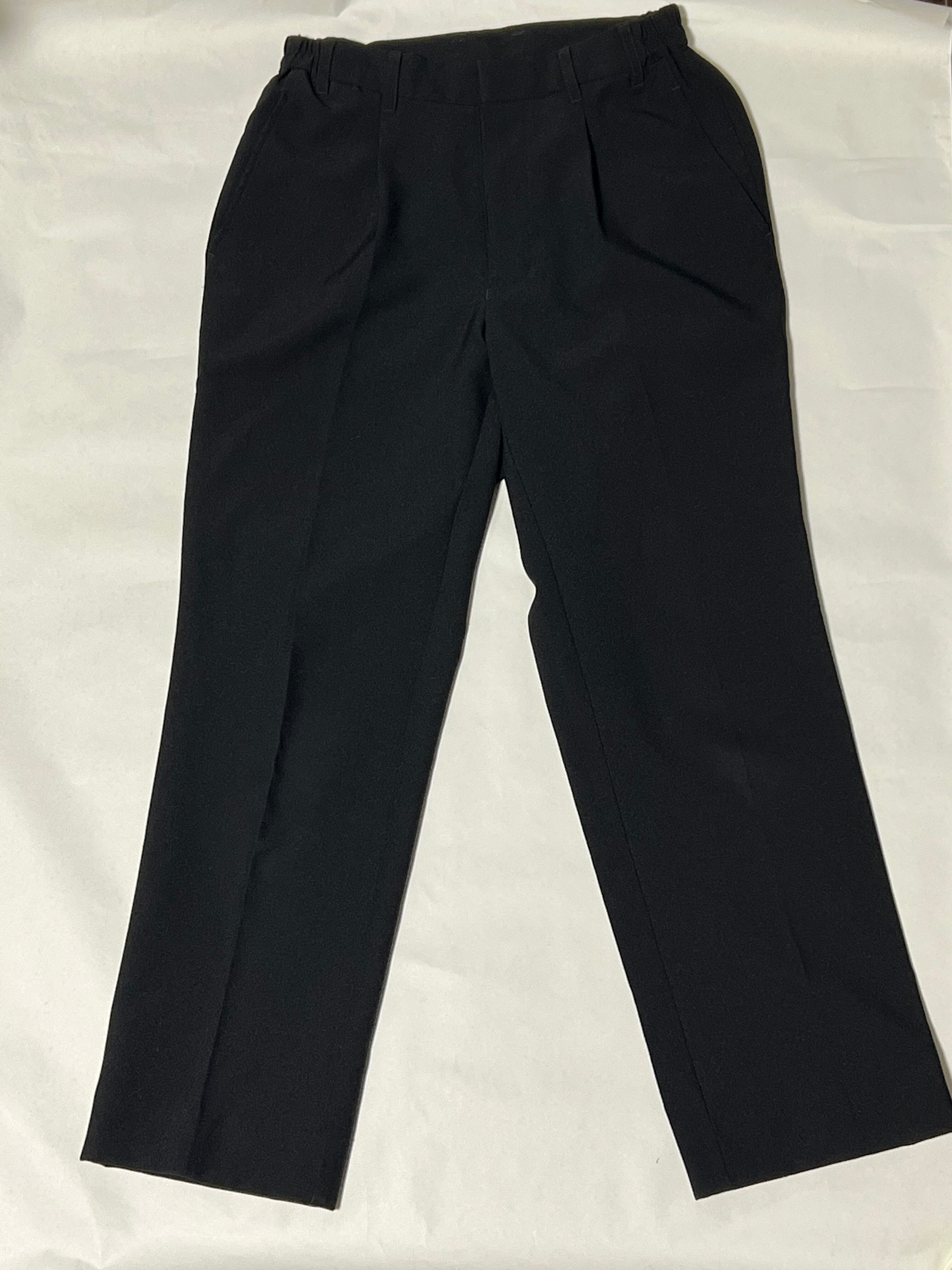 90's LEVI'S ACTION SLACKS Slacks Black W37 90年代 リーバイス